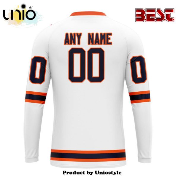 NHL Edmonton Oilers Special Whiteout Hoodie Design