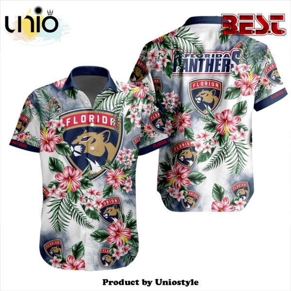 NHL Florida Panthers Premium Design Hawaiian Button Shirt