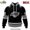 NHL Los Angeles Kings Special Blackout Hoodie Design