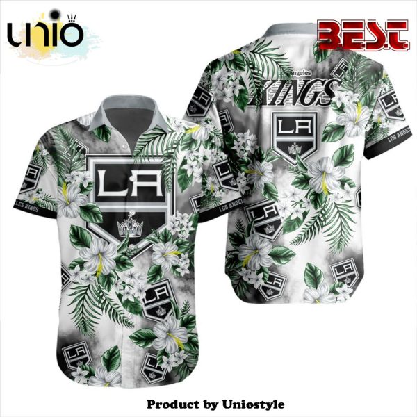 NHL Los Angeles Kings Premium Design Hawaiian Button Shirt