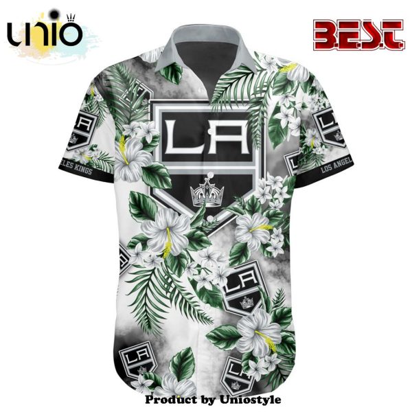 NHL Los Angeles Kings Premium Design Hawaiian Button Shirt