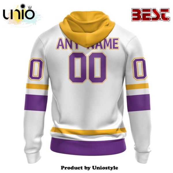 NHL Los Angeles Kings Special Whiteout Hoodie Design