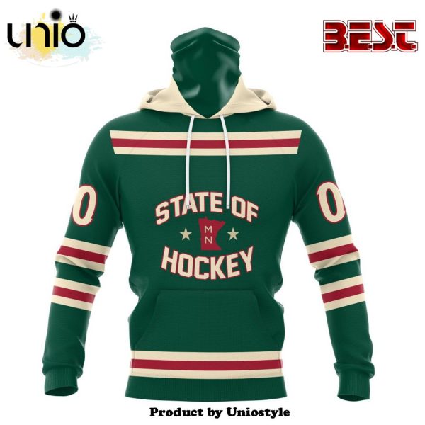 NHL Minnesota Wild Personalized Alternate Concepts Kits Hoodie