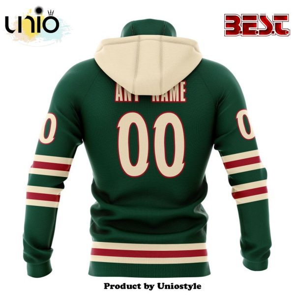 NHL Minnesota Wild Personalized Alternate Concepts Kits Hoodie