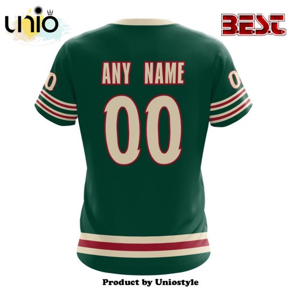 NHL Minnesota Wild Personalized Alternate Concepts Kits Hoodie