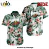 NHL Minnesota Wild Special Design Hawaiian Button Shirt