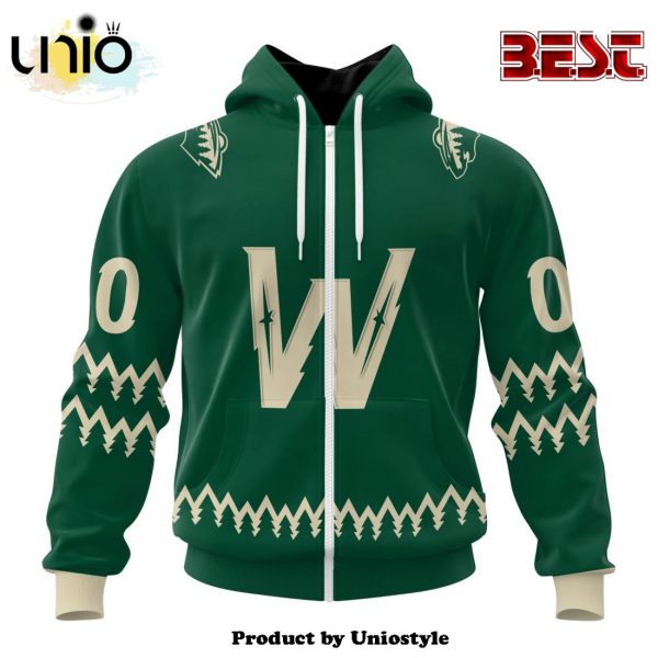 NHL Minnesota Wild Special Two-tone Hoodie Design