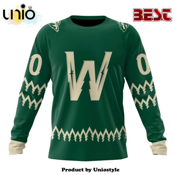 NHL Minnesota Wild Special Two-tone Hoodie Design