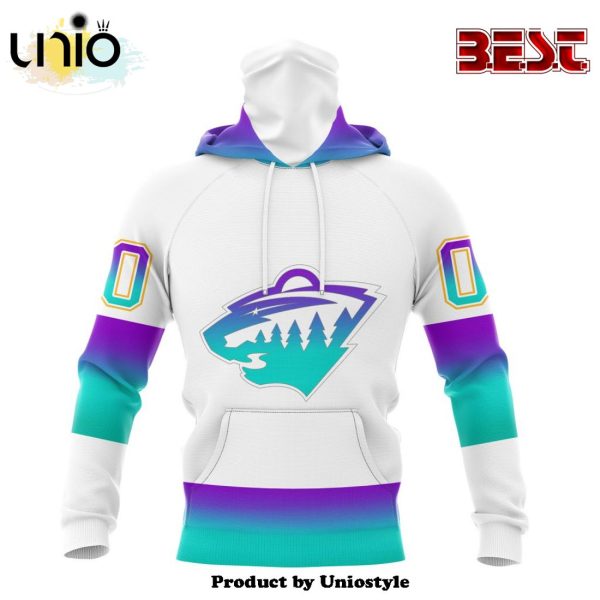 NHL Minnesota Wild Special Whiteout Hoodie Design