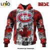 NHL Montreal Canadiens Special Two-tone Hoodie Design