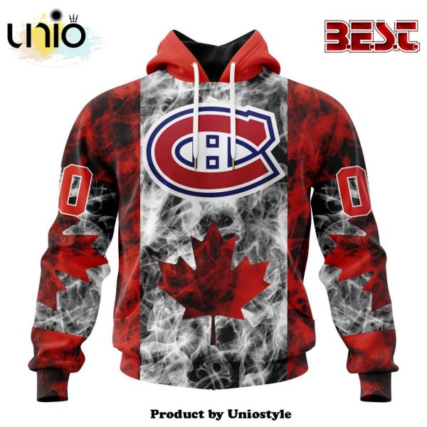 NHL Montreal Canadiens Special Design For Canada Day Hoodie