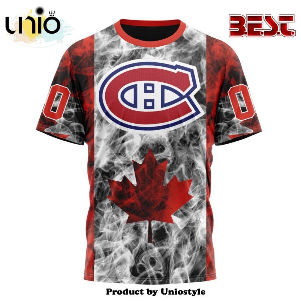 NHL Montreal Canadiens Special Design For Canada Day Hoodie