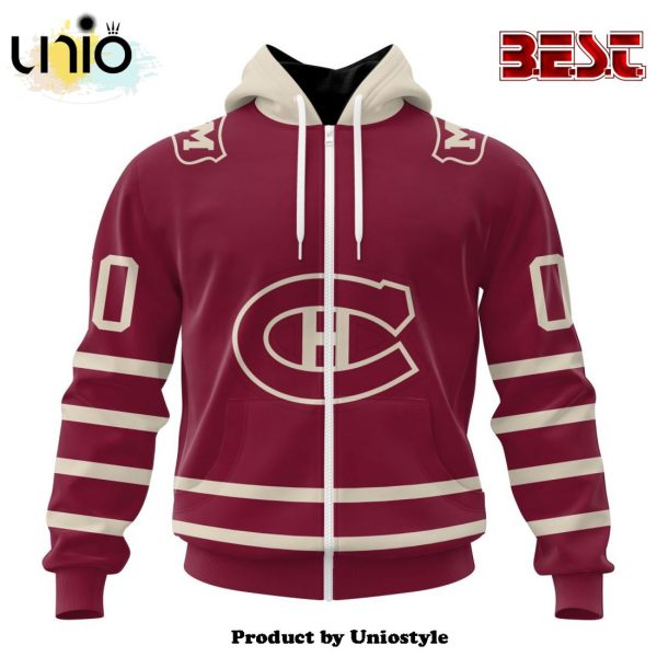 NHL Montreal Canadiens Special Two-tone Hoodie Design