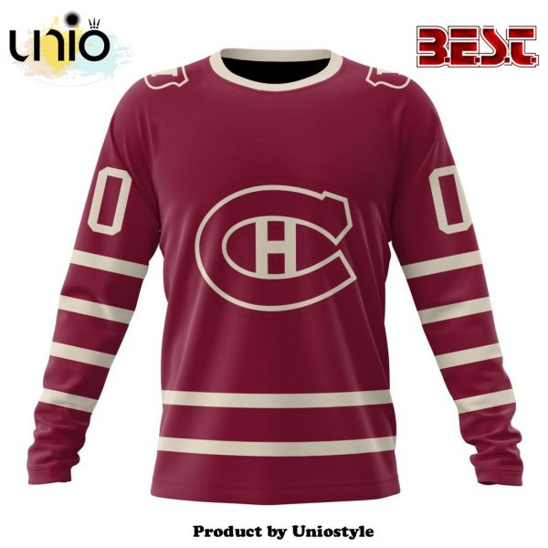 NHL Montreal Canadiens Special Two-tone Hoodie Design