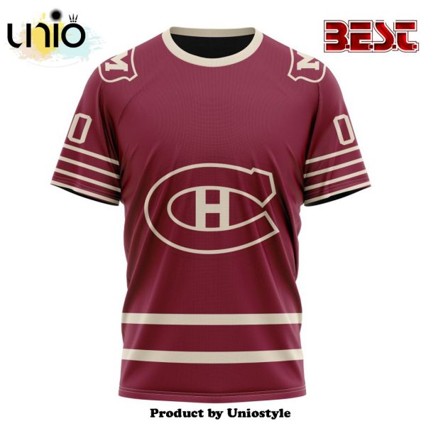 NHL Montreal Canadiens Special Two-tone Hoodie Design