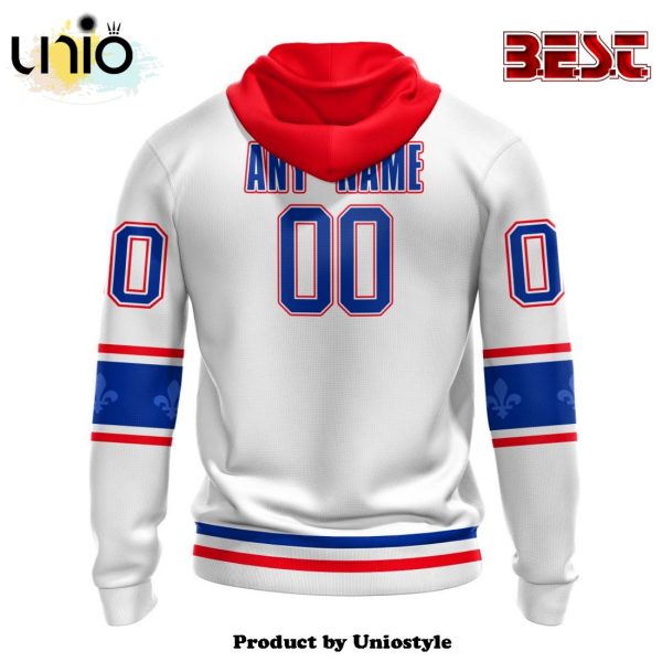 NHL Montreal Canadiens Special Whiteout Hoodie Design