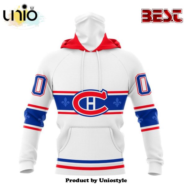 NHL Montreal Canadiens Special Whiteout Hoodie Design