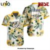 NHL Nashville Predators Special Design Hawaiian Button Shirt