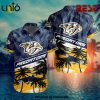 NHL Nashville Predators Premium Design Hawaiian Button Shirt