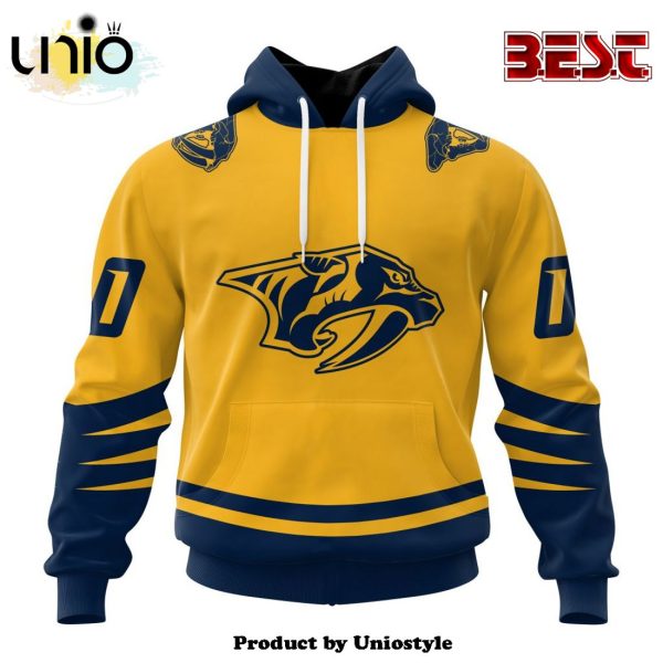 NHL Nashville Predators Special Two-tone Hoodie Design