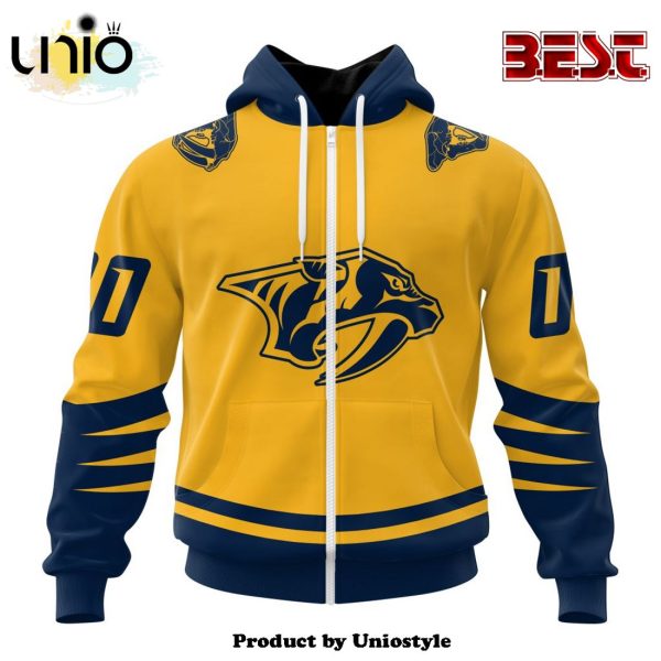 NHL Nashville Predators Special Two-tone Hoodie Design