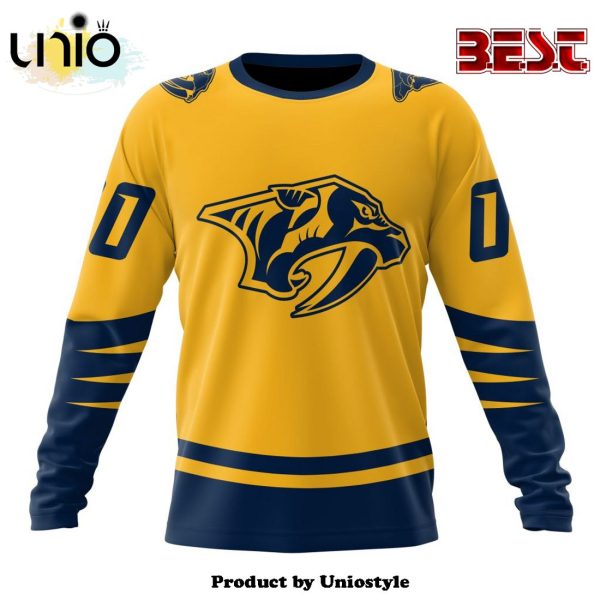 NHL Nashville Predators Special Two-tone Hoodie Design