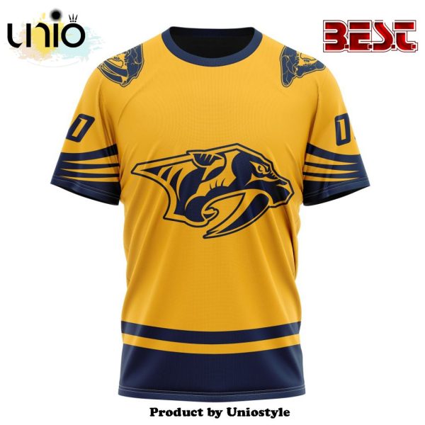 NHL Nashville Predators Special Two-tone Hoodie Design