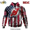 NHL New Jersey Devils Special Blackout Hoodie Design