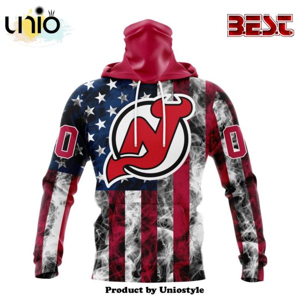 NHL New Jersey Devils Special Design For Independence Day The Fourth Of July Hoodie