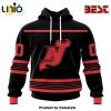 NHL New Jersey Devils Special Whiteout Hoodie Design