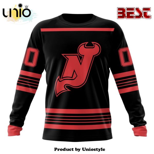 NHL New Jersey Devils Special Two-tone Hoodie Design