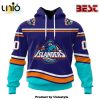 NHL New York Islanders Special Blackout Hoodie Design