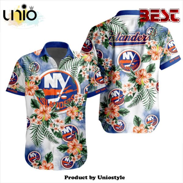 NHL New York Islanders Premium Design Hawaiian Button Shirt