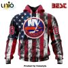 NHL New York Islanders Special Blackout Hoodie Design