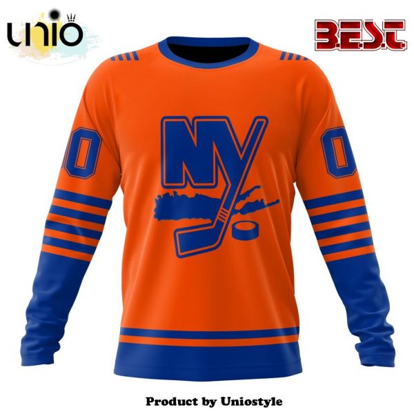 NHL New York Islanders Special Two-tone Hoodie Design