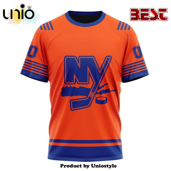 NHL New York Islanders Special Two-tone Hoodie Design