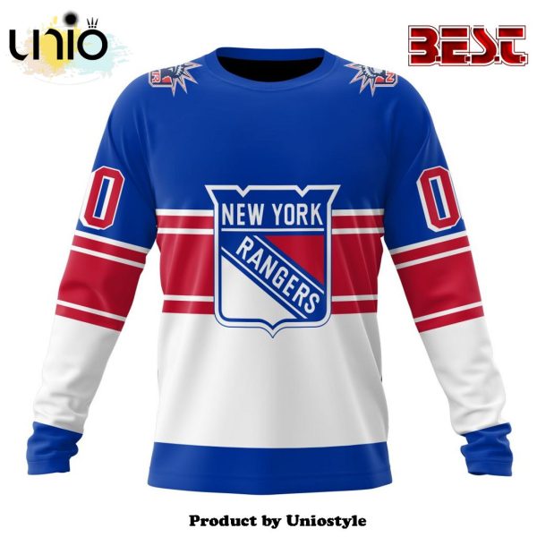 NHL New York Rangers Personalized Alternate Concepts Kits Hoodie