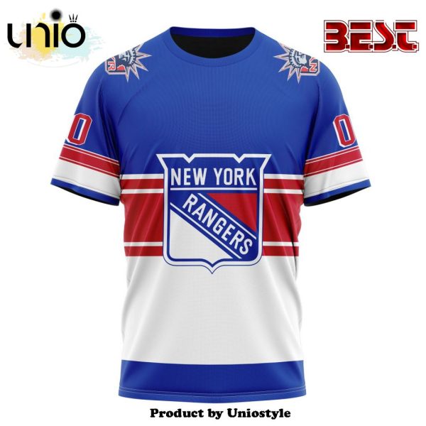 NHL New York Rangers Personalized Alternate Concepts Kits Hoodie