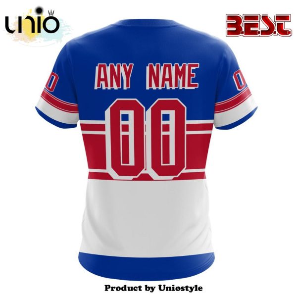 NHL New York Rangers Personalized Alternate Concepts Kits Hoodie