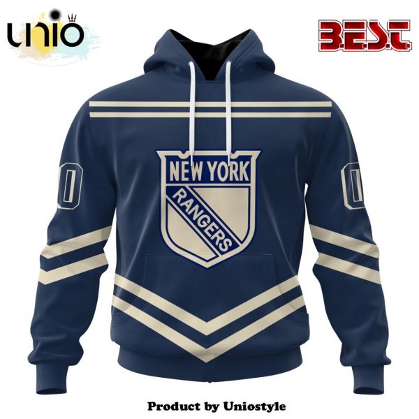 NHL New York Rangers Special Two-tone Hoodie Design