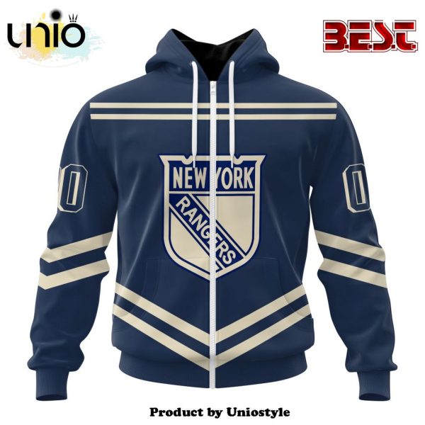 NHL New York Rangers Special Two-tone Hoodie Design