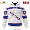 NHL New York Rangers Special Two-tone Hoodie Design