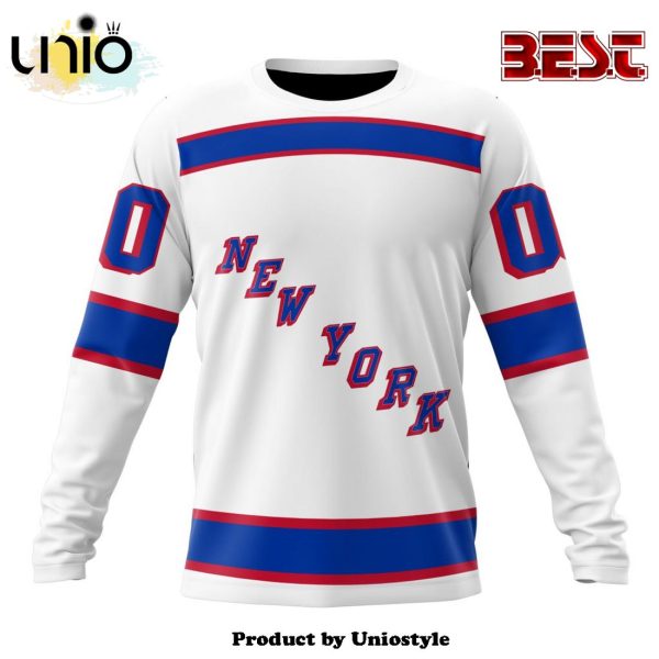 NHL New York Rangers Special Whiteout Hoodie Design