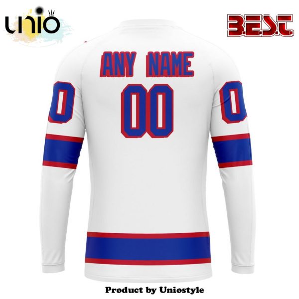 NHL New York Rangers Special Whiteout Hoodie Design