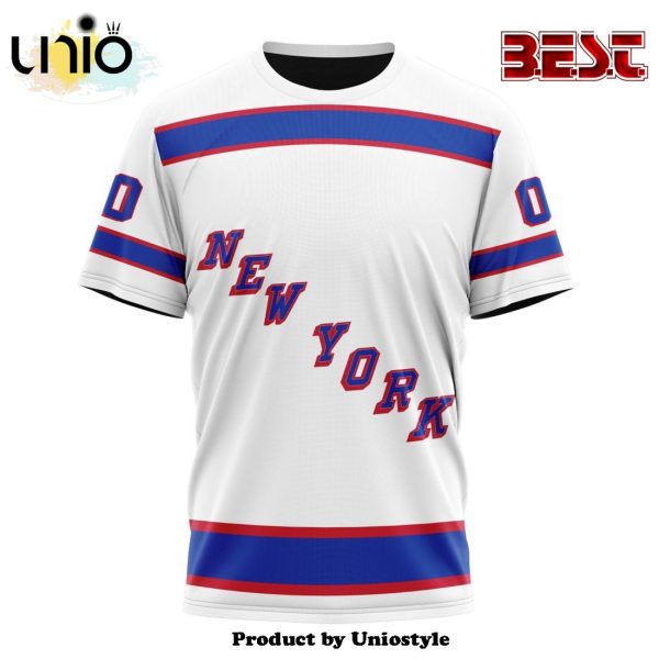 NHL New York Rangers Special Whiteout Hoodie Design