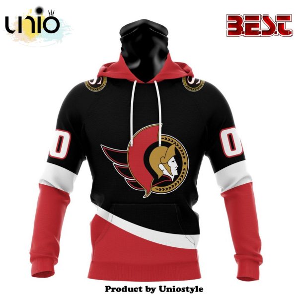 NHL Ottawa Senators Personalized Alternate Concepts Kits Hoodie