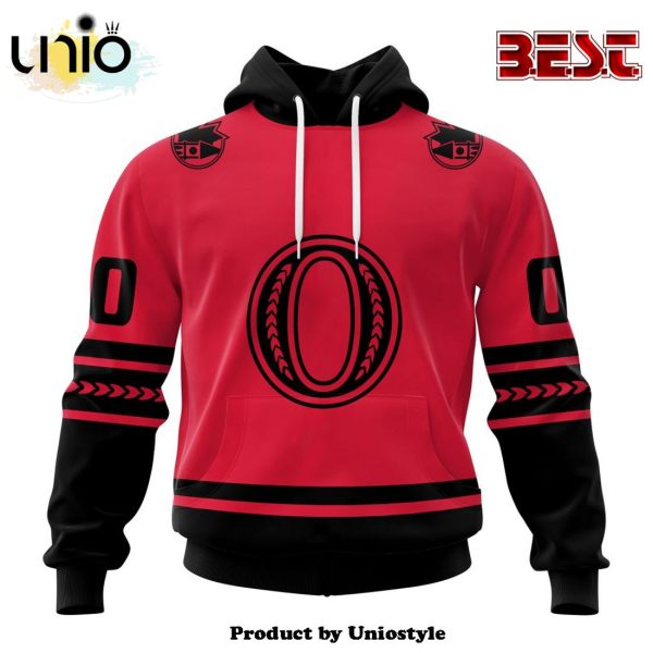 NHL Ottawa Senators Special Two-tone Hoodie Design