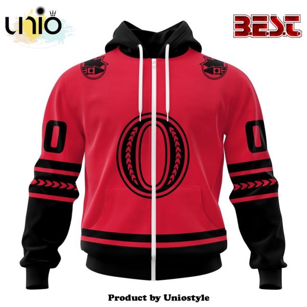 NHL Ottawa Senators Special Two-tone Hoodie Design