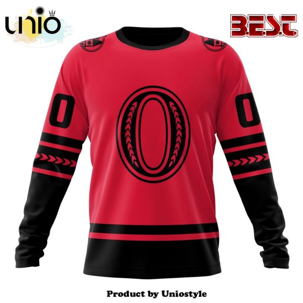 NHL Ottawa Senators Special Two-tone Hoodie Design