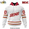 NHL Ottawa Senators Special Two-tone Hoodie Design